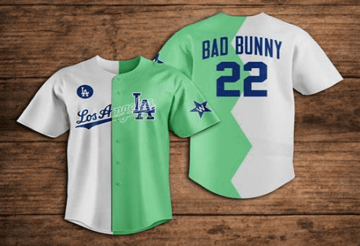 bad bunny baseball jersey